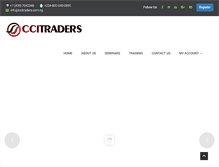 Tablet Screenshot of ccitraders.com